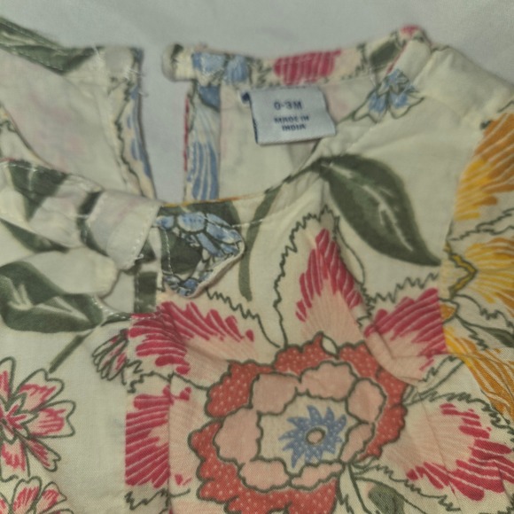 Floral Cami Dress Size M with Matching Baby Onesie size 0-3m - Picture 3 of 8